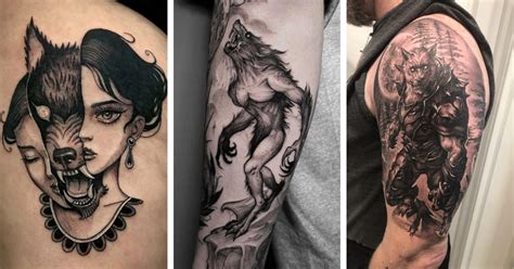 werewolf tattoo